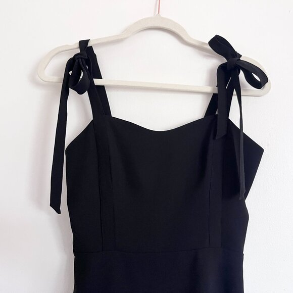 Aritzia black formal midi Weller dress - Picture 5 of 6